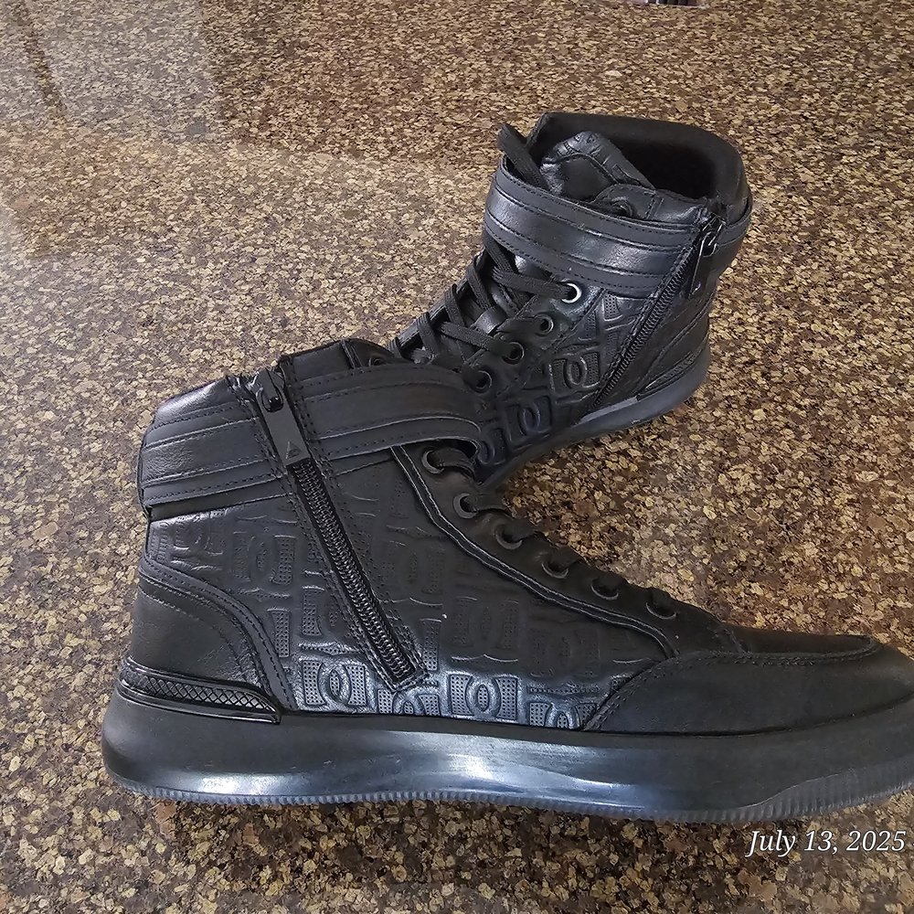 Aldo Black High-Top Sneakers for Men